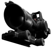 Lunette de combat à prisme avec reflex 4x